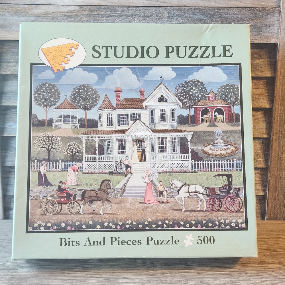 Victorian Era Puzzle Studio 500 Pieces Confirmed Complete